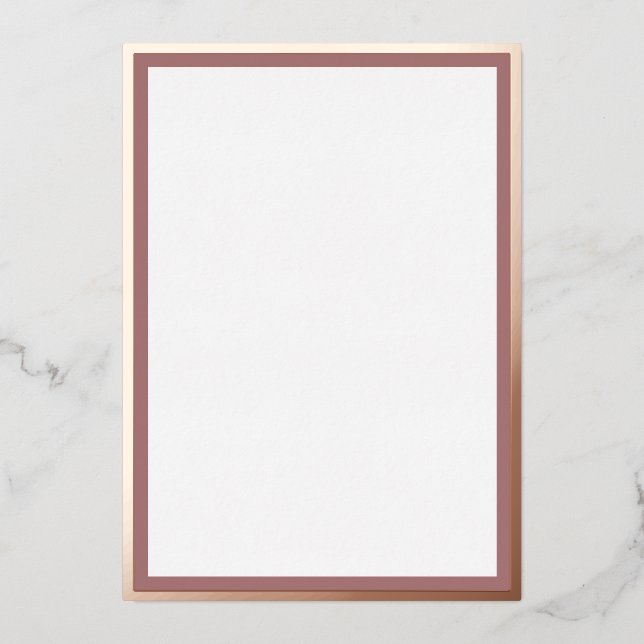 PixDezines Rose Gold Bat Mitzvah DIY Hintergrund Folieneinladung (Vorderseite)