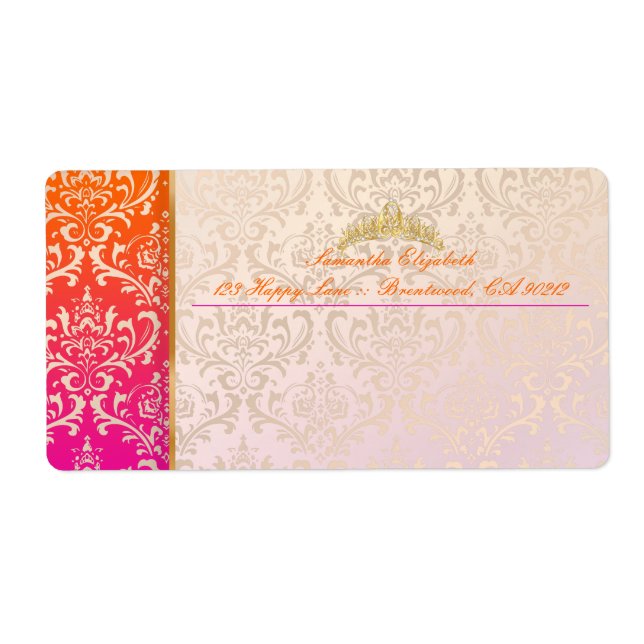 PixDezines rossi Damask+tiara (Vorne)