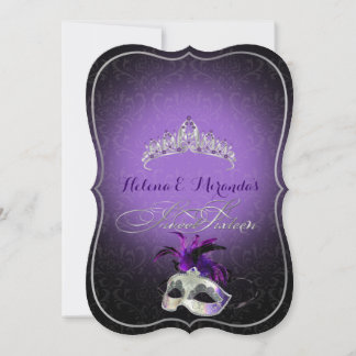 PixDezines Rossi Sweet 16 Masquerade/DIY Farbe!! Einladung