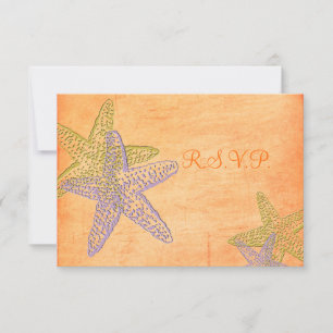PixDezines RSVP, Seestern für 5x7 RSVP Karte