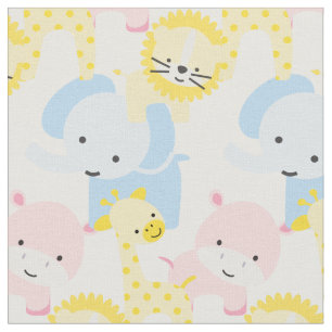 PixDezines Safari-Dschungel/DIY-Text+Hintergrund Stoff