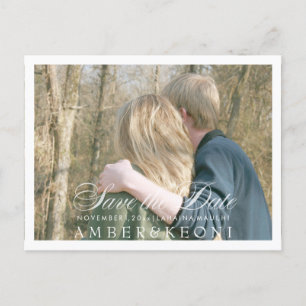 PixDezines Save the Date/Extravagant Ankündigungspostkarte