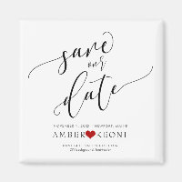 PixDezines Save the Date/Moderne Kalligraphie Schr