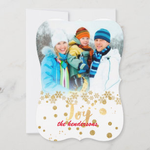 PixDezines Schneeflocken/Weihnachtskarten Feiertagskarte