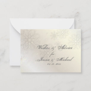 PixDezines Schneeflocken Wünsche + Ratgeber Karten