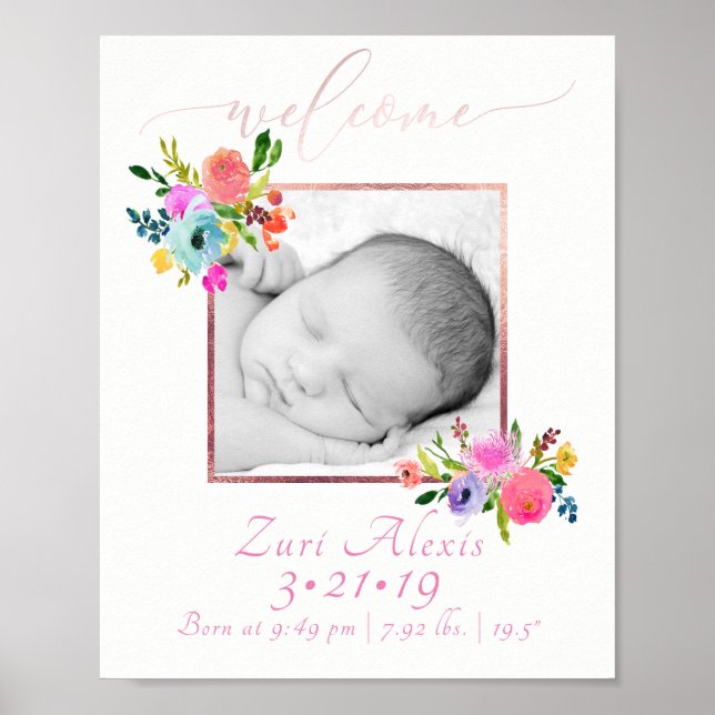 PixDezines Sip n Siehe Willkommen Poster (Vorne)