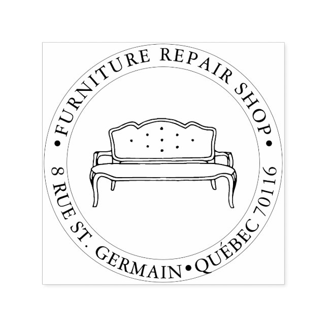 PixDezines Sofa, Seatee Permastempel (Design)