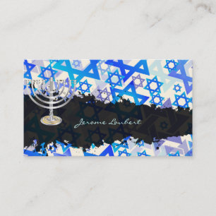 PixDezines STAR VON DAVID, RABBI Visitenkarte