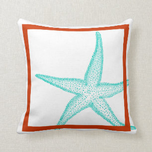 PixDezines starfish/DIY trim+Hintergrundfarbe Kissen
