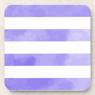 PixDezines Streifen/Digital-Wasserfarbe Getränkeuntersetzer