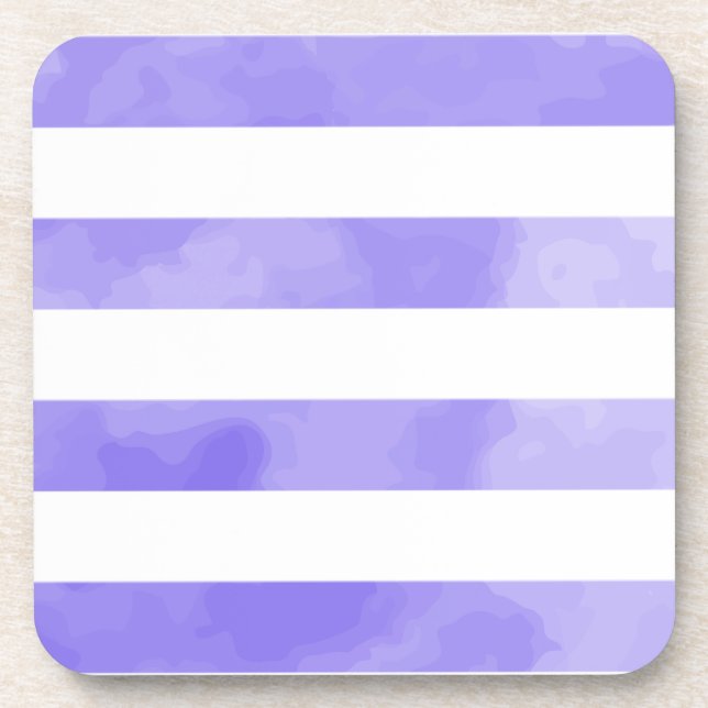 PixDezines Stripes/digitale Wasserfarbe Getränkeuntersetzer (Vorderseite)