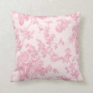 PixDezines Toile/Rose/Vektor/DJ-Hintergrund Kissen