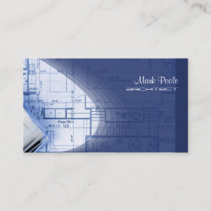 PixDezines TRENDY ARCHITECT BUSINESS CARDS Visitenkarte