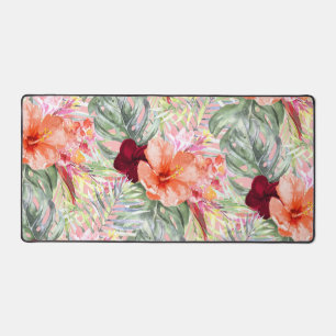 PixDezines tropisches Paradies Botanisches Muster Schreibtischunterlage