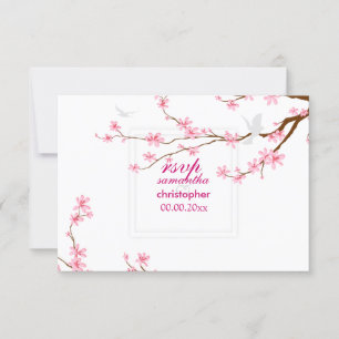 PixDezines UAWG CHERRY BLOSSOME/DIY HINTERGRUND RSVP Karte