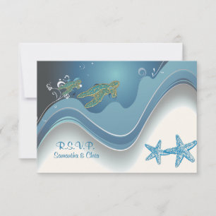 PixDezines uAwg honu+waves RSVP Karte