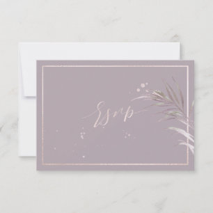 PixDezines UAWG Mauve Palms DIY Hintergrund RSVP Karte