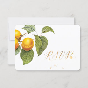 PixDezines UAWG Orchard/Pfirsiche/Redoute RSVP Karte