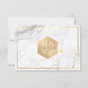 PixDezines UAWG Sweet Honeycomb Imitate Gold RSVP Karte