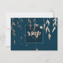 PixDezines UAWG Willow Imitats Rose Gold/DIY Farbe RSVP Karte