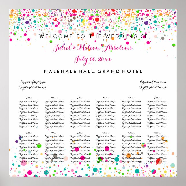 PixDezines überschwemmte Regenbogen-/Sitzkarte Poster (Vorne)