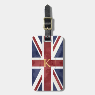 PIXDEZINES UNION JACK + DIY MONOGRAMM GEPÄCKANHÄNGER