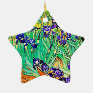 PixDezines van gogh iris/st. remy Keramikornament