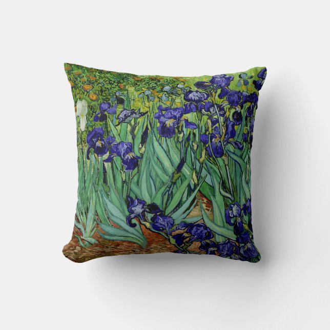 PixDezines van gogh iris/st. remy Kissen (Vorderseite)
