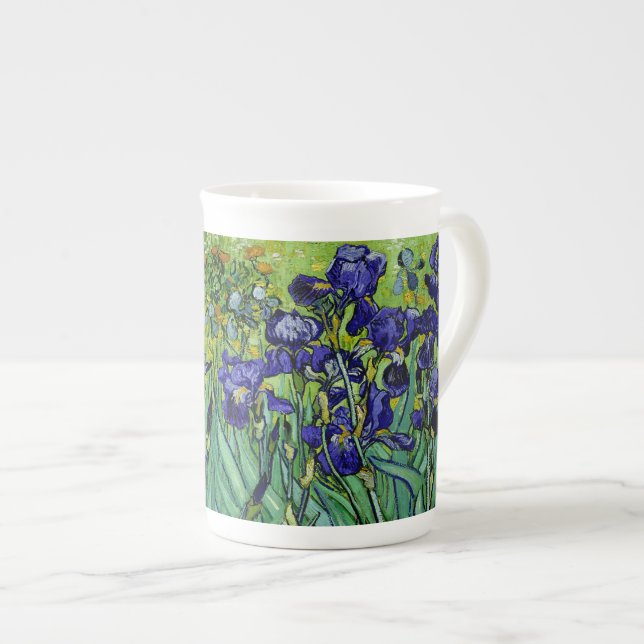PixDezines van gogh iris/st. remy Prozellantasse (Vorderseite Rechts)