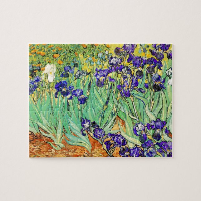 PixDezines van gogh iris/st. remy Puzzle (Horizontal)