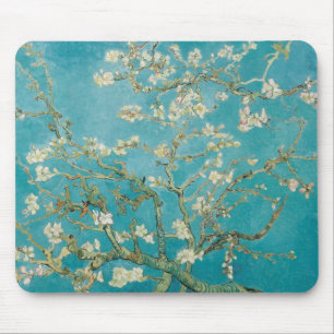 PixDezines Van Gogh Mandelblüten bei Saint-Rémy Mousepad