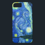 PixDezines Van Gogh Starry Night/St Remy iPhone 8/7 Hülle<br><div class="desc">Van Goghs berühmtes Gemälde "The Starry Night". In den 1880er Jahren, als er während seines bleibe am Asyl von Saint Remy bemalt wurde, stellte van Gogh die sanften Hügel und Zypressen dar, die er aus seinem Fenster sah. Digitale Verstärkung durch PixDezines. Copyright © 2008-2016 PixDezines.com™ und PixDezines™ auf zazzle.com. Alle...</div>
