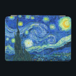 PixDezines Van Gogh Starry Night/St. Remy iPad Mini Hülle<br><div class="desc">Van Goghs berühmtes Gemälde "The Starry Night". In den 1880er Jahren, als er während seines bleibe am Asyl von Saint Remy bemalt wurde, stellte van Gogh die sanften Hügel und Zypressen dar, die er aus seinem Fenster sah. Digitale Verstärkung durch PixDezines. Copyright © 2008-2016 PixDezines.com™ und PixDezines™ auf zazzle.com. Alle...</div>