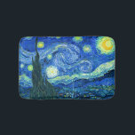 PixDezines van gogh sternte Nacht/st. Rückwärme Badematte<br><div class="desc">Van Goghs berühmtes Gemälde "The Starry Night". In den 1880er Jahren, als er während seines bleibe am Asyl von Saint Remy bemalt wurde, stellte van Gogh die sanften Hügel und Zypressen dar, die er aus seinem Fenster sah. Digitale Verstärkung durch PixDezines. Copyright © 2008-2016 PixDezines.com™ und PixDezines™ auf zazzle.com. Alle...</div>