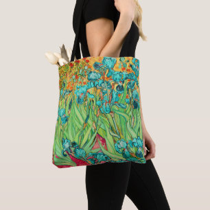 PixDezines Van Gogh Teal Irises/St. Remy