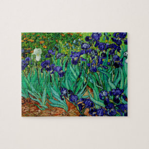 PixDezines Van Gogh violette Schwertlilie/St. Remy Puzzle