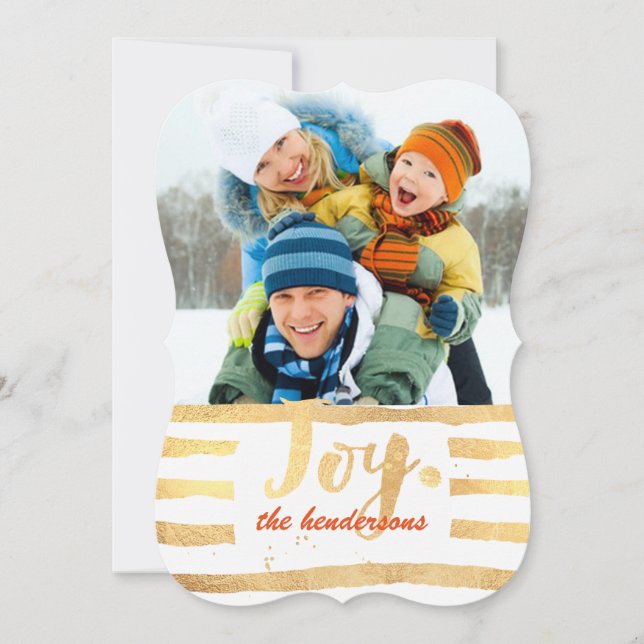 PixDezines verblüffte Gold-/Urlaubskarten Feiertagskarte (Vorderseite)