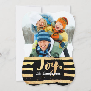 PixDezines verblüffte Gold-/Urlaubskarten Feiertagskarte