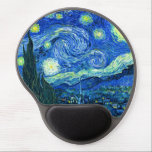 PixDezines vincent van gogh/sternennacht Gel Mousepad<br><div class="desc">Van Goghs berühmtes Gemälde "The Starry Night". In den 1880er Jahren, als er während seines bleibe am Asyl von Saint Remy bemalt wurde, stellte van Gogh die sanften Hügel und Zypressen dar, die er aus seinem Fenster sah. Digitale Verstärkung durch PixDezines. Copyright © 2008-2016 PixDezines.com™ und PixDezines™ auf zazzle.com. Alle...</div>