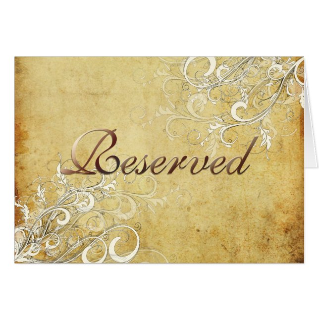 PixDezines Vintag Cream-Wirbel/DIY-Text (Vorderseite (Horizontal))