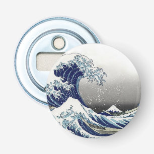 PixDezines Vintag, Great Wave, Hokusai 葛 飾 北 斎 の 神 Flaschenöffner