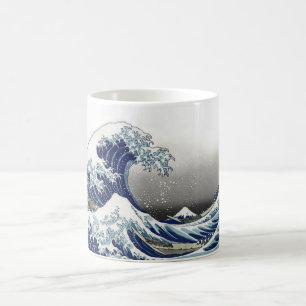 PixDezines Vintag, Great Wave, Hokusai 葛 飾 北 斎 の 神 Kaffeetasse