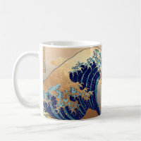 PixDezines Vintag, Great Wave, Hokusai 葛 飾 北 斎 の 神