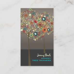 PixDezines Vintage Farbe Herbstes Blooms/DIY!! Visitenkarte