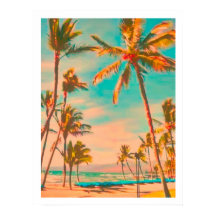 PixDezines Vintage Hawaiian Strand