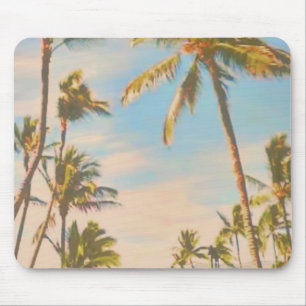 PixDezines vintage hawaiianischer Strand Mousepad