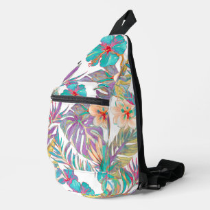 PixDezines Vintage Lush H2 Hawaii Crossbody Bag