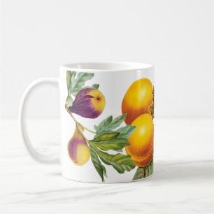 PixDezines Vintage Orchard-Figuren, Pfirsiche+Pfla Kaffeetasse