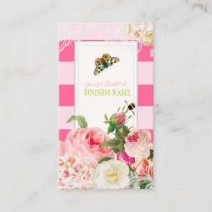 PixDezines Vintage Primrine, Fußbäume/DIY-Streifen Visitenkarte