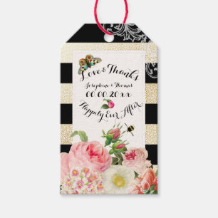 PixDezines Vintage Rose/viktorianisch/DIYbackgroun Geschenkanhänger